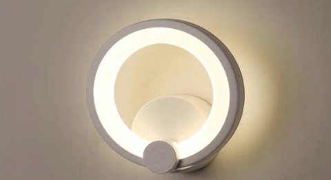 KINKIET LED RING LAMPA ŚCIENNA LED RING LAMPA KINKIET LED RING LAMPA ŚCIENNA LED RING LAMPA