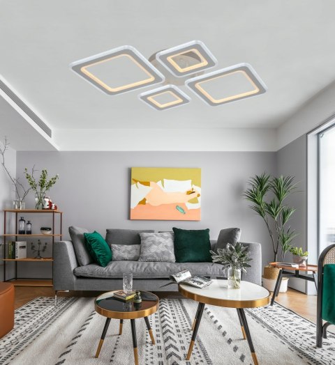 LAMPA LED KWADRAT SUFITOWA PLAFON ŻYRANDOL EKO LED LAMPA LED KWADRAT SUFITOWA PLAFON ŻYRANDOL EKO LED