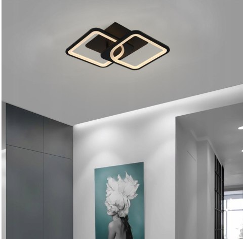 LAMPA LED RING LAMPA SUFITOWA PLAFON LED + PILOT