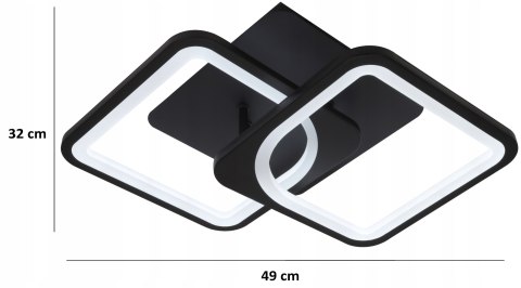 LAMPA LED RING LAMPA SUFITOWA PLAFON LED + PILOT LAMPA LED RING LAMPA SUFITOWA PLAFON LED + PILOT