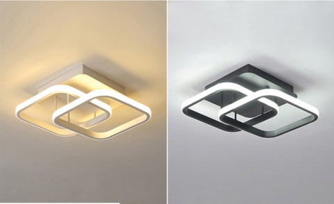 LAMPA LED RING LAMPA sufitowa PLAFON LED ŻYRANDOL 7036/2 biały LAMPA LED RING LAMPA sufitowa PLAFON LED ŻYRANDOL 7036/2 biały