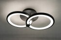 LAMPA LED RING ŻYRANDOL LAMPA SUFITOWA + PILOT