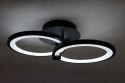 LAMPA LED RING ŻYRANDOL LAMPA SUFITOWA + PILOT