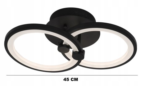 LAMPA LED RING ŻYRANDOL LAMPA SUFITOWA + PILOT LAMPA LED RING ŻYRANDOL LAMPA SUFITOWA + PILOT