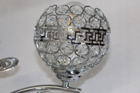 LAMPA SUFITOWA ŻYRANDOL PLAFON LED CHROM LAMPA LAMPA SUFITOWA ŻYRANDOL PLAFON LED CHROM LAMPA