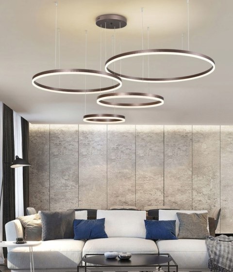 LAMPA WISZĄCA RING CZARNA 100/80/60/40 ANTRESOLA LAMPA WISZĄCA RING CZARNA 100/80/60/40 ANTRESOLA