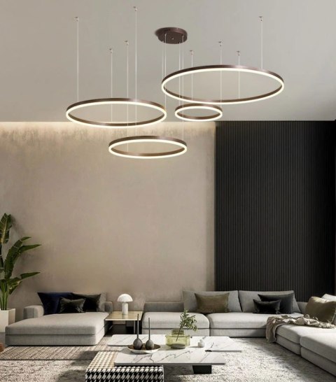 LAMPA WISZĄCA RING CZARNA 100/80/60/40 ANTRESOLA LAMPA WISZĄCA RING CZARNA 100/80/60/40 ANTRESOLA