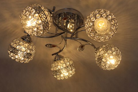 Lampa Led sufitowa żyrandol plafon LED Kryształki Oprawa LED Lampa Led sufitowa żyrandol plafon LED Kryształki Oprawa LED