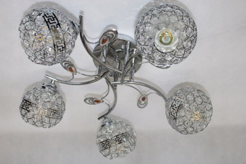 Lampa Led sufitowa żyrandol plafon LED Kryształki Oprawa LED Lampa Led sufitowa żyrandol plafon LED Kryształki Oprawa LED