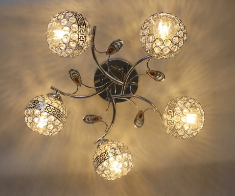 Lampa Led sufitowa żyrandol plafon LED Kryształki Oprawa LED Lampa Led sufitowa żyrandol plafon LED Kryształki Oprawa LED