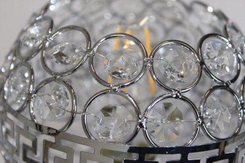 ŻYRANDOL PLAFON LED LAMPA SUFITOWA KRYSZTAŁ CHROM ŻYRANDOL PLAFON LED LAMPA SUFITOWA KRYSZTAŁ CHROM