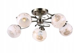 ŻYRANDOL PLAFON LED PATYNA LAMPA LED SUFITOWA Oprawa