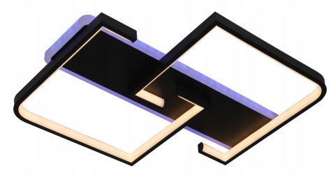 LAMPA LED KWADRAT SUFITOWA PLAFON LED OPRAWA + PILOT + RGB LAMPA LED KWADRAT SUFITOWA PLAFON LED OPRAWA + PILOT + RGB