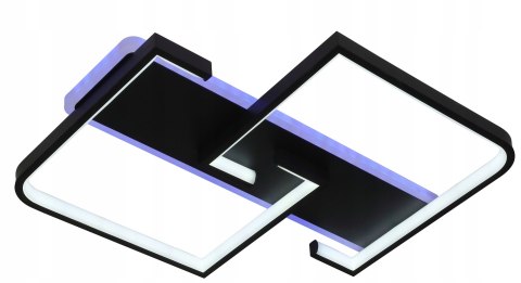 LAMPA LED KWADRAT SUFITOWA PLAFON LED OPRAWA + PILOT + RGB LAMPA LED KWADRAT SUFITOWA PLAFON LED OPRAWA + PILOT + RGB