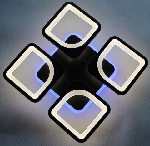 LAMPA LED KWADRAT SUFITOWA PLAFON LED OPRAWA + PILOT + RGB LAMPA LED KWADRAT SUFITOWA PLAFON LED OPRAWA + PILOT + RGB