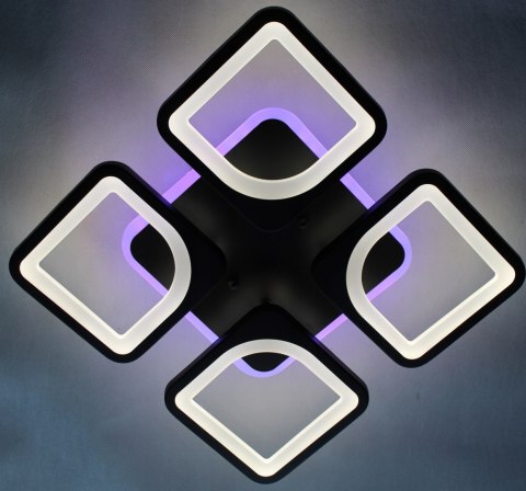 LAMPA LED KWADRAT SUFITOWA PLAFON LED OPRAWA + PILOT + RGB LAMPA LED KWADRAT SUFITOWA PLAFON LED OPRAWA + PILOT + RGB