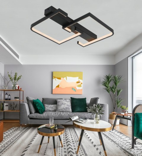LAMPA LED KWADRAT SUFITOWA PLAFON LED + PILOT LAMPA LED KWADRAT SUFITOWA PLAFON LED + PILOT