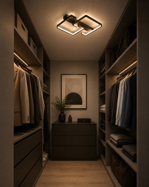 LAMPA LED KWADRAT SUFITOWA PLAFON żyrandol modern LED + PILOT 2253/32