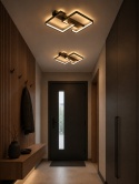 LAMPA LED KWADRAT SUFITOWA PLAFON żyrandol modern LED + PILOT 2253/32
