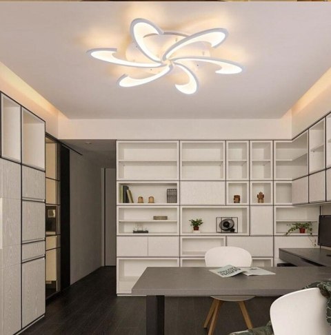 LAMPA LED LAMPA SUFITOWA PLAFON EKO LED ŻYRANDOL + Pilot LAMPA LED LAMPA SUFITOWA PLAFON EKO LED ŻYRANDOL + Pilot