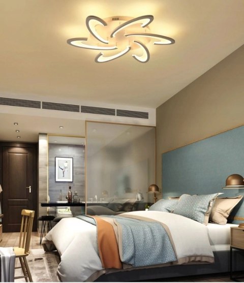 LAMPA LED LAMPA SUFITOWA PLAFON EKO LED ŻYRANDOL + Pilot LAMPA LED LAMPA SUFITOWA PLAFON EKO LED ŻYRANDOL + Pilot