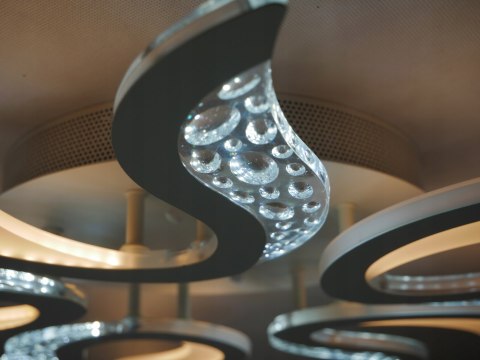 LAMPA LED LAMPA SUFITOWA PLAFON ŻYRANDOL EKO LED + Pilot LAMPA LED LAMPA SUFITOWA PLAFON ŻYRANDOL EKO LED + Pilot