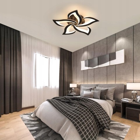 LAMPA LED PLAFON EKO KWIAT LOTOSU ŻYRANDOL LED LOTOS + PILOT LAMPA LED PLAFON EKO KWIAT LOTOSU ŻYRANDOL LED LOTOS + PILOT