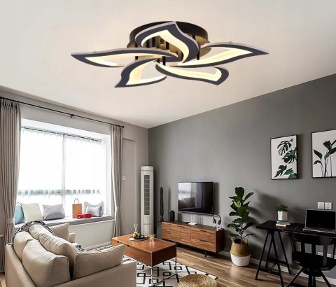 LAMPA LED PLAFON EKO KWIAT LOTOSU ŻYRANDOL LED LOTOS + PILOT LAMPA LED PLAFON EKO KWIAT LOTOSU ŻYRANDOL LED LOTOS + PILOT