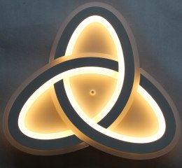 LAMPA LED SUFITOWA PLAFON RING ŻYRANDOL OPRAWA RGB + PILOT