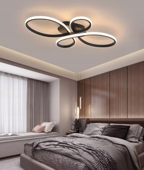 LAMPA LED sufitowa PLAFON EKO ŻYRANDOL LED nowoczesna + PILOT LAMPA LED sufitowa PLAFON EKO ŻYRANDOL LED nowoczesna + PILOT