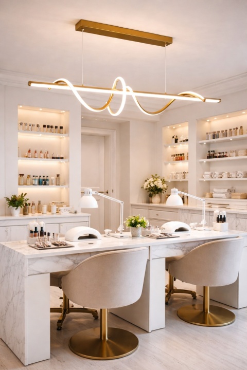 LAMPA LED sufitowa PLAFON EKO ŻYRANDOL LED nowoczesna + PILOT ZŁOTA