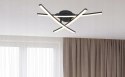 LAMPA LED sufitowa PLAFON ŻYRANDOL LED sufitowy + PILOT