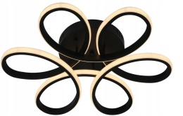 LAMPA LED sufitowa PLAFON ŻYRANDOL LED sufitowy + PILOT