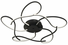 LAMPA LED sufitowa PLAFON ŻYRANDOL LED sufitowy + PILOT