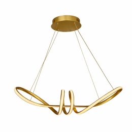 LAMPA LED sufitowa wisząca PLAFON EKO ŻYRANDOL LED nowoczesna + PILOT