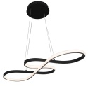 LAMPA LED sufitowa wisząca ŻYRANDOL LED sufitowy + PILOT