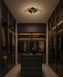 Plafon kwadratowy Lampa sufitowa LED Amper 2024/2 czarny