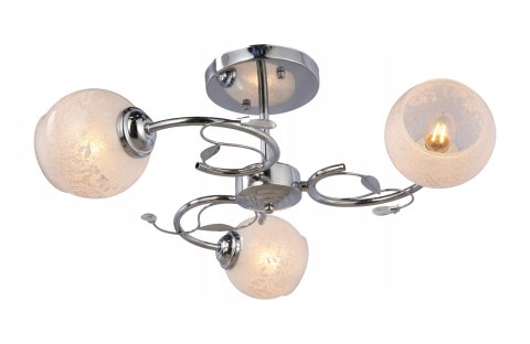 ŻYRANDOL PLAFON LED CHROM LAMPA LED SUFITOWA LED OPRAWA SUFITOWA ŻYRANDOL PLAFON LED CHROM LAMPA LED SUFITOWA LED OPRAWA SUFITOWA