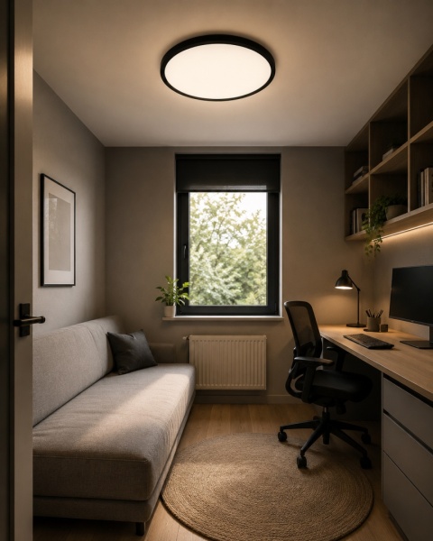 LAMPA LED SUFITOWA PLAFON ŻYRANDOL OPRAWA natynkowa Koło 30 cm