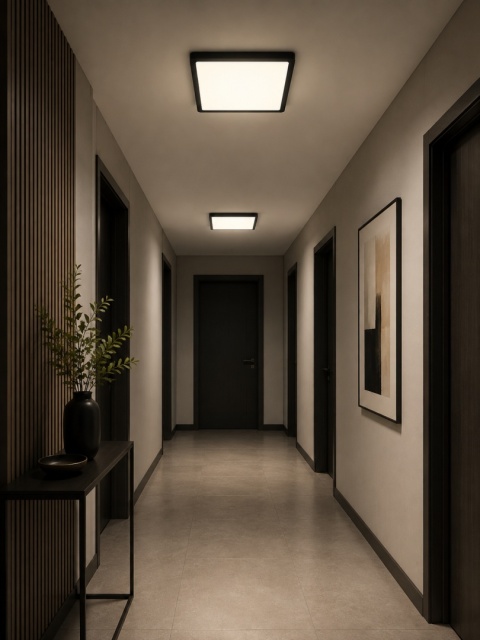 LAMPA LED SUFITOWA PLAFON ŻYRANDOL OPRAWA natynkowa KWADRAT 30 cm