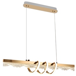LAMPA LED sufitowa PLAFON EKO ŻYRANDOL LED nowoczesna + PILOT