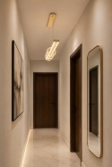 LAMPA LED sufitowa PLAFON EKO ŻYRANDOL LED nowoczesna + PILOT
