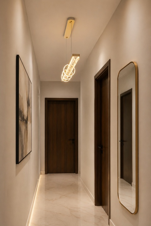 LAMPA LED sufitowa PLAFON EKO ŻYRANDOL LED nowoczesna + PILOT