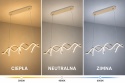 LAMPA LED sufitowa PLAFON EKO ŻYRANDOL LED nowoczesna + PILOT