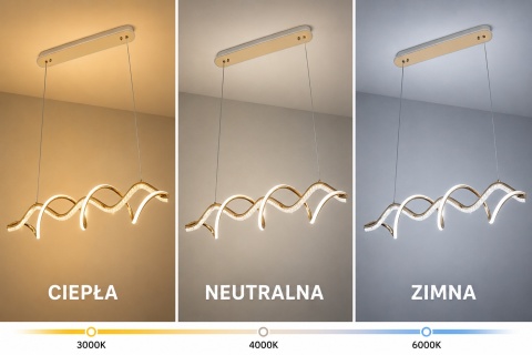 LAMPA LED sufitowa PLAFON EKO ŻYRANDOL LED nowoczesna + PILOT