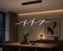 LAMPA LED sufitowa PLAFON EKO ŻYRANDOL LED nowoczesna + PILOT